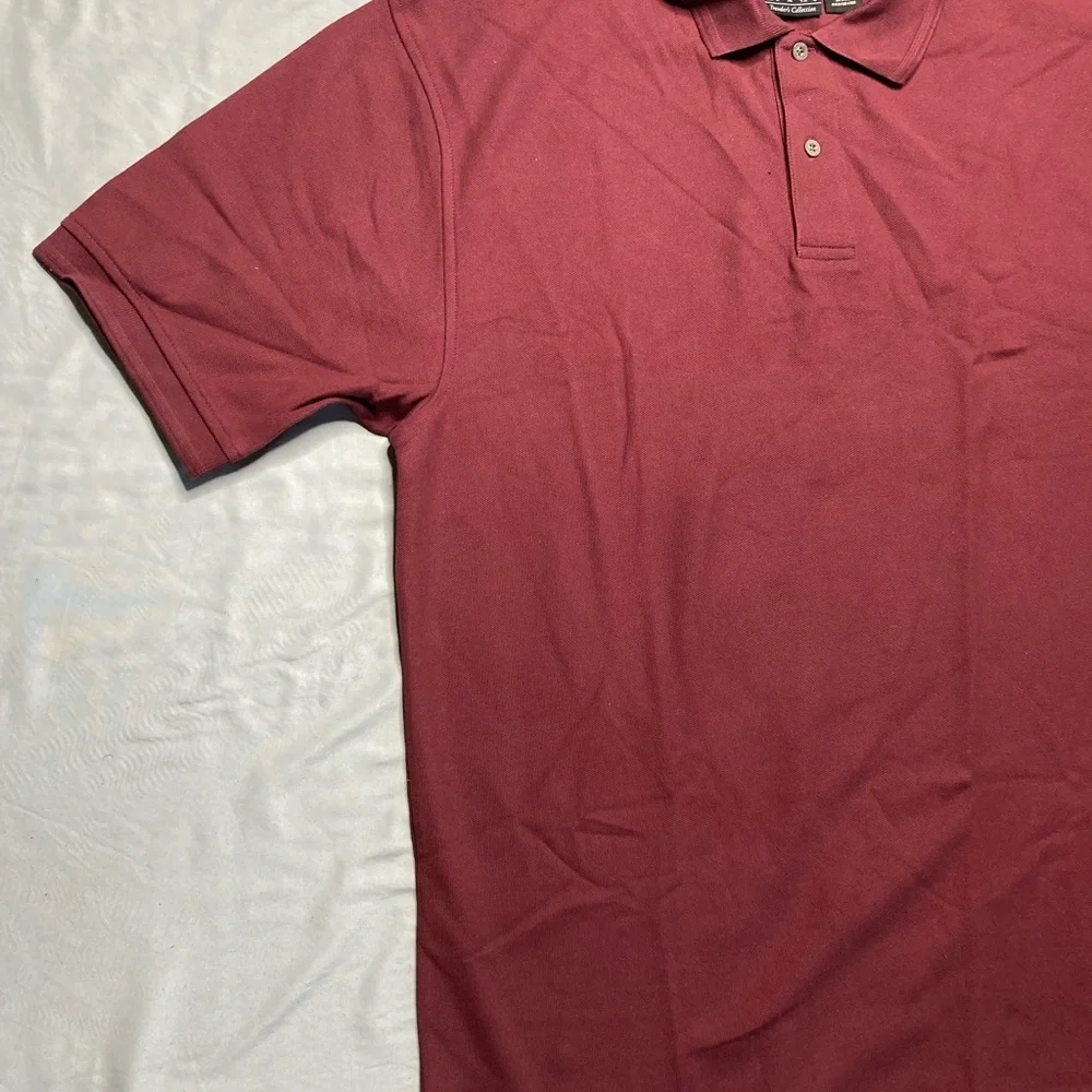 Jos. A. Bank Rich Burgundy Polo Shirt - Picture 5 of 9